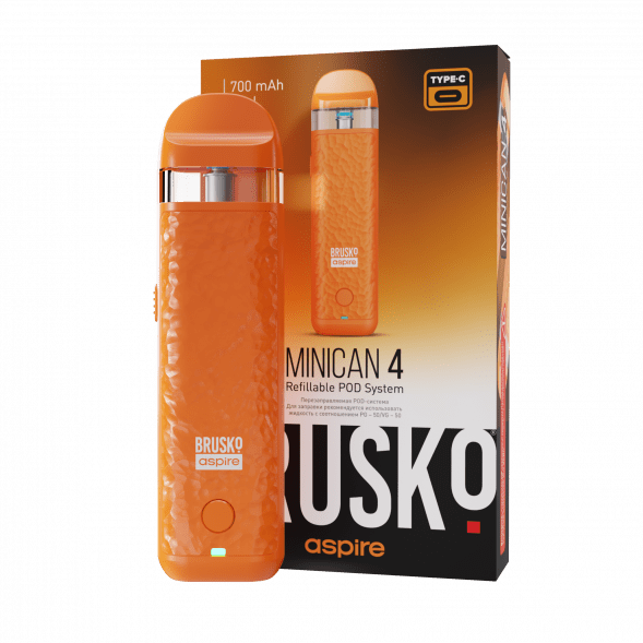 Электронная сигарета Brusko - Minican 4 (Оранжевый) купить в Тюмени