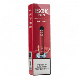 ISOK PLUS - Арбуз Айс (Lush Ice, 1500 затяжек)