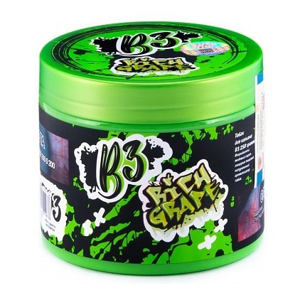 Табак B3 - Rich Grape (Богатый Виноград, 250 грамм) купить в Тюмени