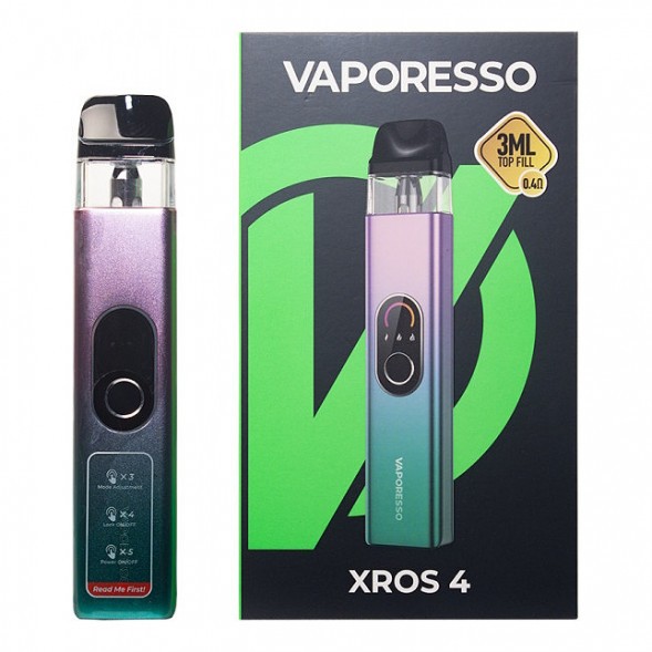 Электронная сигарета Vaporesso XROS 4 - Pink Mint (Розовая Мята) купить в Тюмени