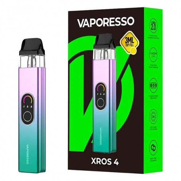 Электронная сигарета Vaporesso XROS 4 - Pink Mint (Розовая Мята) купить в Тюмени