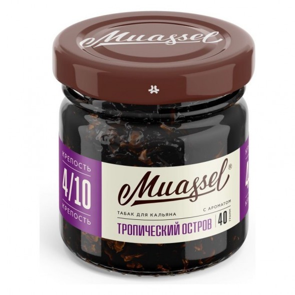 Табак Muassel Strong - Тропический Остров (40 грамм) купить в Тюмени