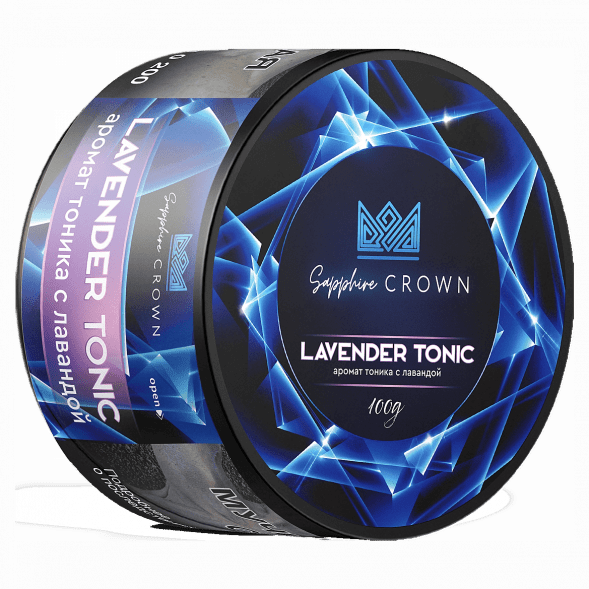 Табак Sapphire Crown - Lavender Tonic (Тоник с Лавандой, 100 грамм) купить в Тюмени