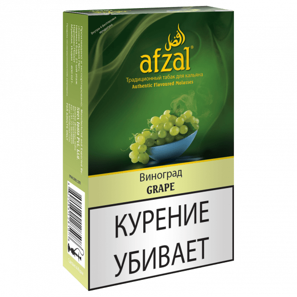 Табак Afzal - Grape (Зеленый Виноград, 40 грамм) купить в Тюмени
