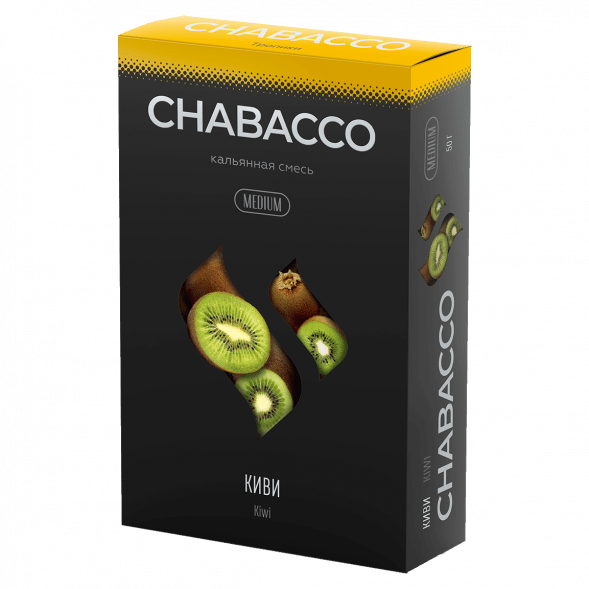 Смесь Chabacco MEDIUM - Kiwi (Киви, 50 грамм) купить в Тюмени