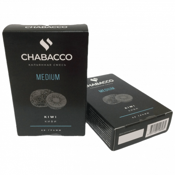 Смесь Chabacco MEDIUM - Kiwi (Киви, 50 грамм) купить в Тюмени