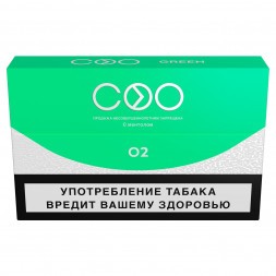 Стики COO - GREEN (Ментол, 10 пачек)