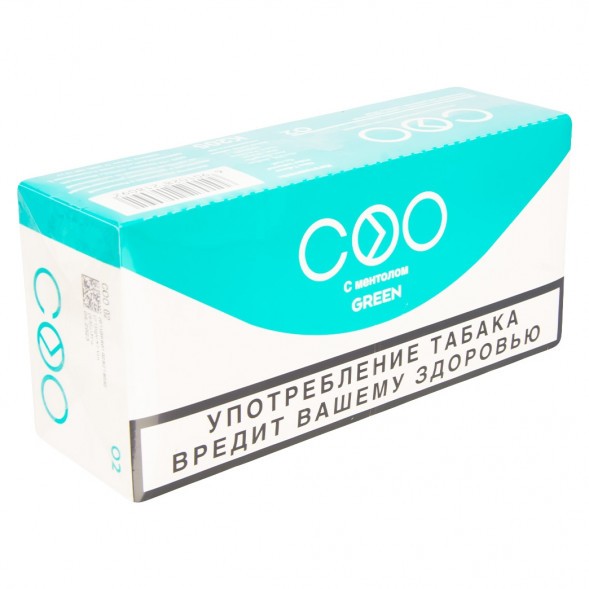 Стики COO - GREEN (Ментол, 10 пачек) купить в Тюмени