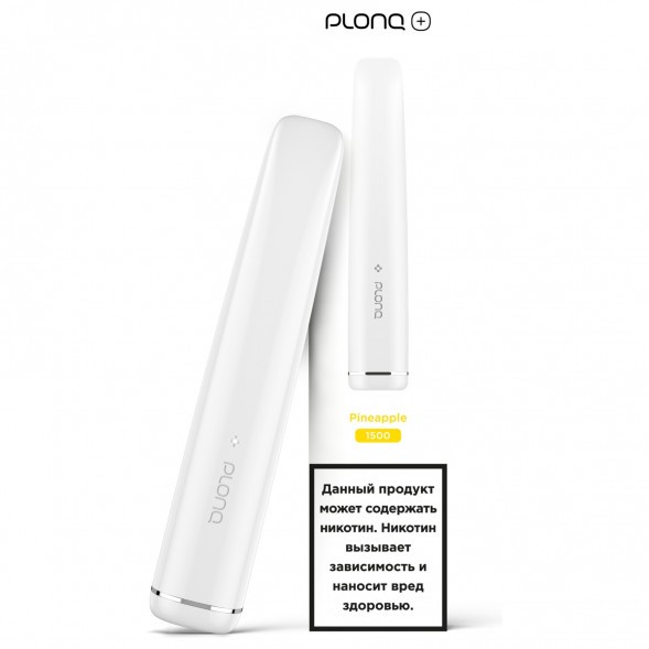 PLONQ PLUS - Ананас (1500 затяжек) купить в Тюмени