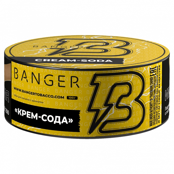 Табак Banger - Cream Soda (Крем-Сода, 100 грамм) купить в Тюмени