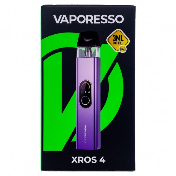 Электронная сигарета Vaporesso XROS 4 - Lilac Purple (Сиренево-Фиолетовая) купить в Тюмени