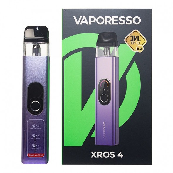 Электронная сигарета Vaporesso XROS 4 - Lilac Purple (Сиренево-Фиолетовая) купить в Тюмени