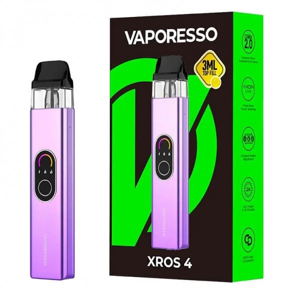 Электронная сигарета Vaporesso XROS 4 - Lilac Purple (Сиренево-Фиолетовая) купить в Тюмени