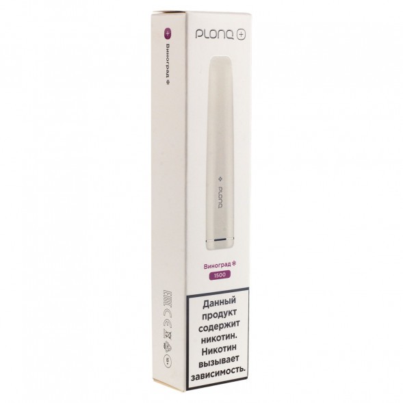 PLONQ PLUS - Виноград (1500 затяжек) купить в Тюмени