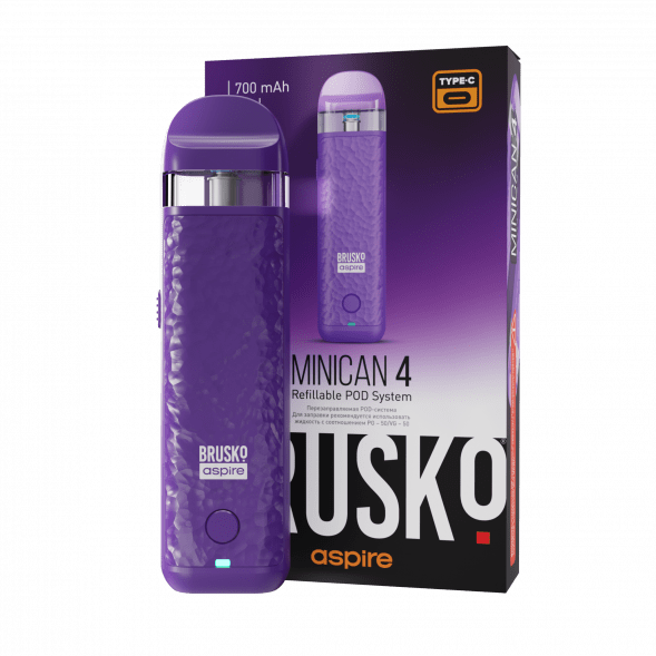 Электронная сигарета Brusko - Minican 4 (Фиолетовый) купить в Тюмени