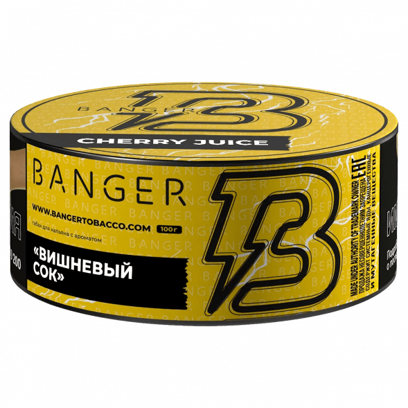 Табак Banger - Cherry Juice (Вишнёвый Сок, 100 грамм) купить в Тюмени
