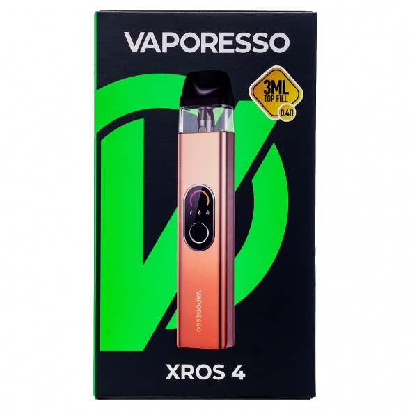 Электронная сигарета Vaporesso XROS 4 - Champagne Gold (Шампанское Золото) купить в Тюмени