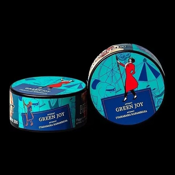 Табак Satyr - Green Joy (Гуанабана Карамбола, 25 грамм) купить в Тюмени