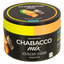 Смесь Chabacco MIX MEDIUM - Orange Cream (Апельсин Сливки, 40 грамм)