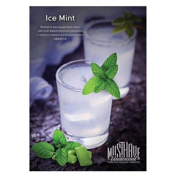 Табак Must Have - Ice Mint (Ледяная Мята, 25 грамм) купить в Тюмени