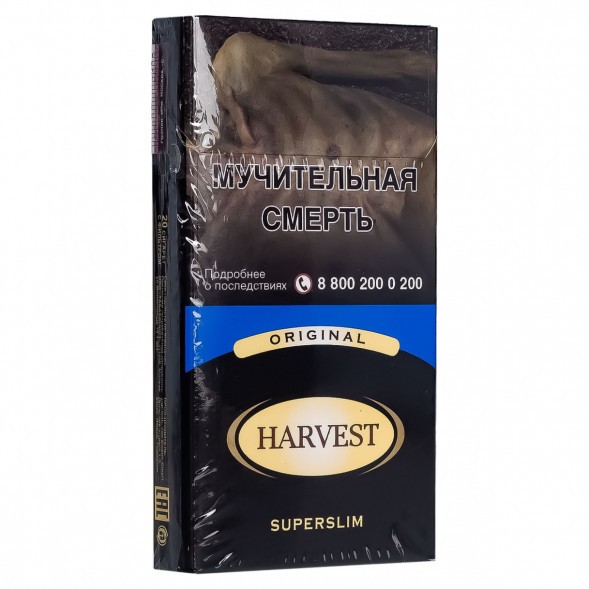 Сигареты Harvest - Original Superslims (блок 10 пачек) купить в Тюмени