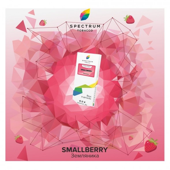 Табак Spectrum - Smallberry (Земляника, 25 грамм) купить в Тюмени