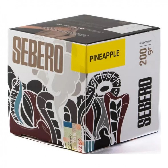 Табак Sebero - Pineapple (Ананас, 200 грамм) купить в Тюмени
