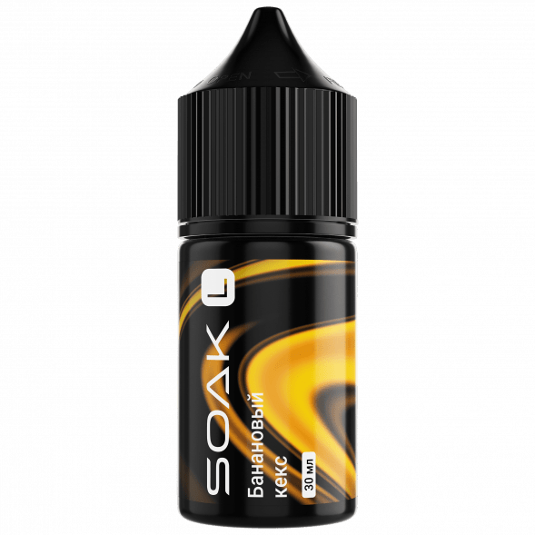 Жидкость SOAK L30 - Banana Cupcake (Банановый Кекс, 30 мл, 2 мг) купить в Тюмени