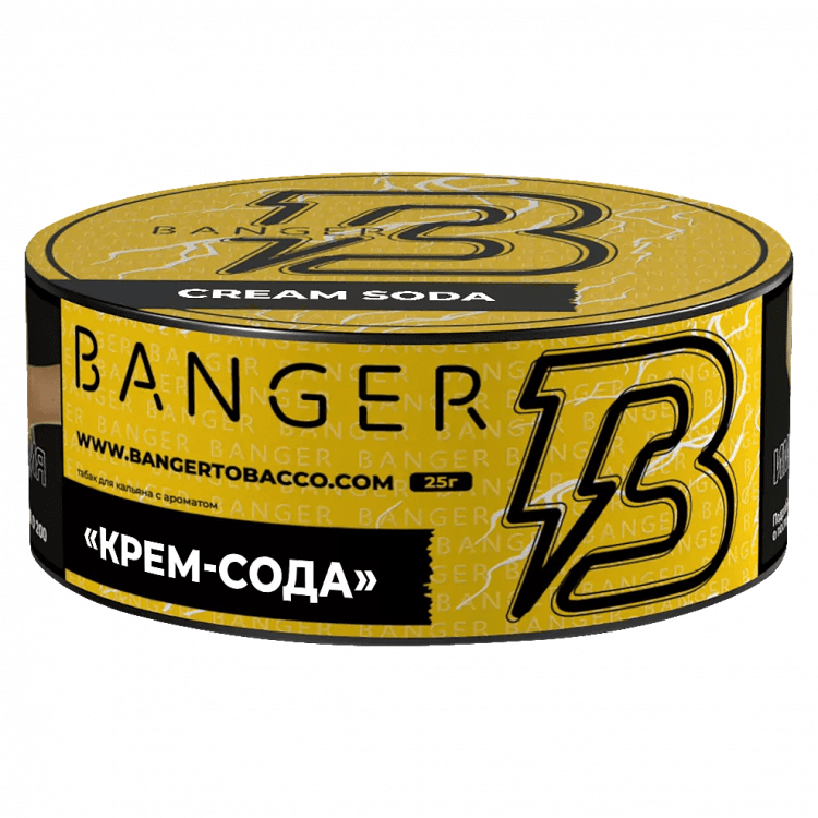 Табак Banger - Cream Soda (Крем-Сода, 25 грамм) купить в Тюмени