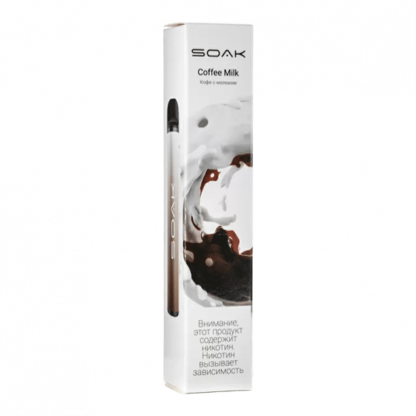 SOAK X - Coffee Milk (Кофе с Молоком, 2200 затяжек) купить в Тюмени