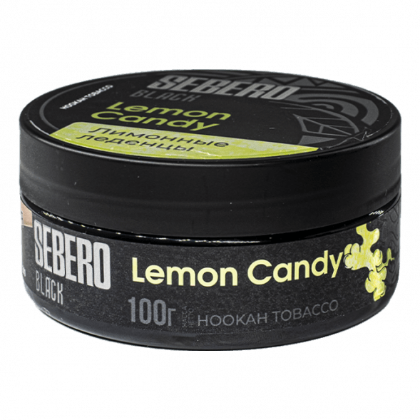 Табак Sebero Black - Lemon Candy (Лимонные Леденцы, 100 грамм) купить в Тюмени