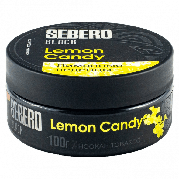 Табак Sebero Black - Lemon Candy (Лимонные Леденцы, 100 грамм) купить в Тюмени
