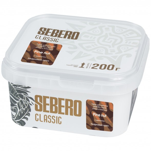 Табак Sebero - Pine Nut (Кедровый Орех, 200 грамм) купить в Тюмени