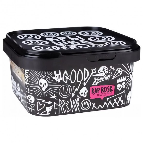 Табак Хулиган - Rap Rose (Малиново-Розовый Лимонад, 200 грамм) купить в Тюмени