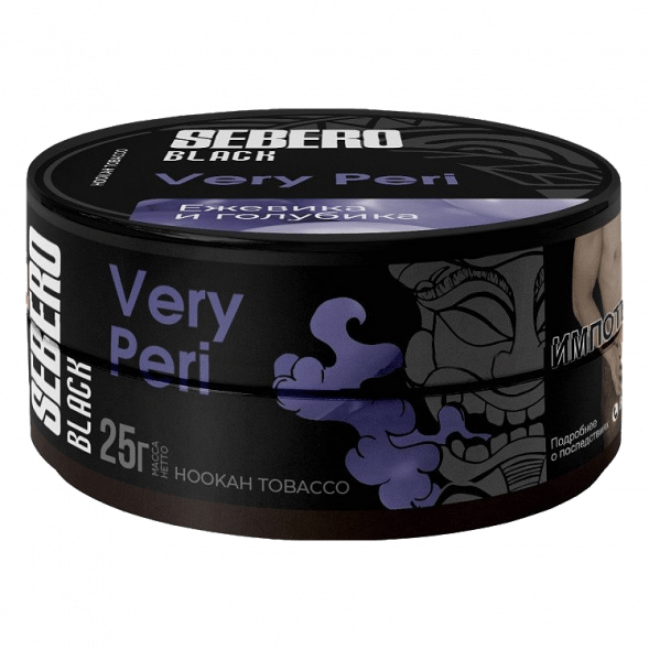 Табак Sebero Black - Blueberry (Голубика, 25 грамм) купить в Тюмени