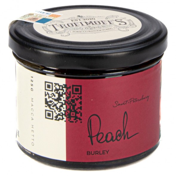 Табак Trofimoff&#039;s Burley - Peach (Персик, 125 грамм) купить в Тюмени