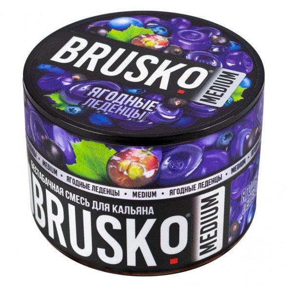 Смесь Brusko Medium - Ягодные Леденцы (50 грамм) купить в Тюмени