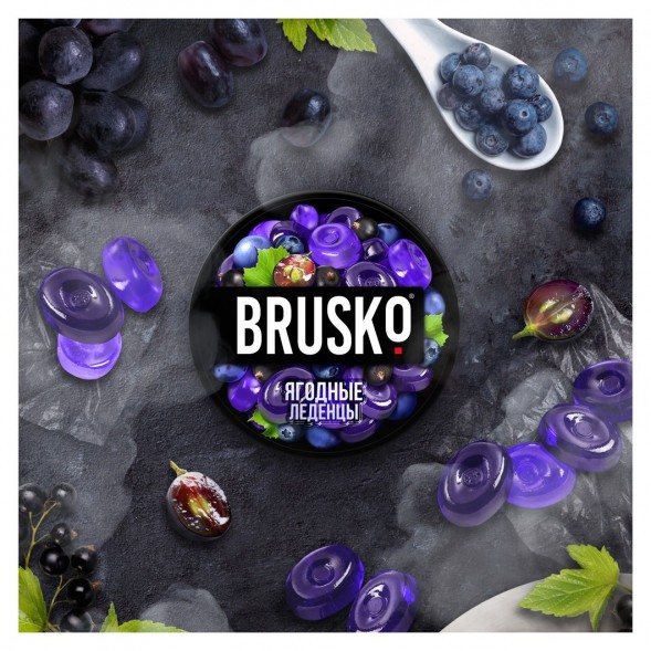 Смесь Brusko Medium - Ягодные Леденцы (50 грамм) купить в Тюмени