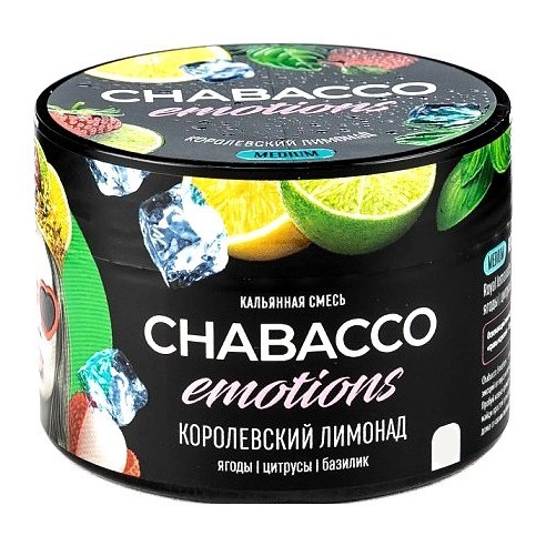 Смесь Chabacco MIX MEDIUM - Royal Lemonade (Королевский Лимонад, 40 грамм) купить в Тюмени