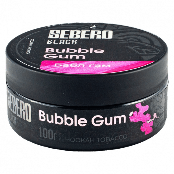 Табак Sebero Black - Bubble Gum (Бабл Гам, 100 грамм) купить в Тюмени