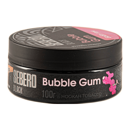 Табак Sebero Black - Bubble Gum (Бабл Гам, 100 грамм) купить в Тюмени