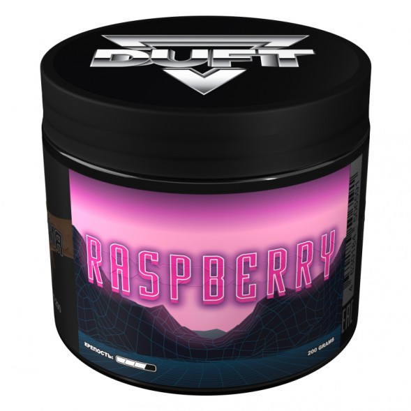 Табак Duft - Raspberry (Малина, 200 грамм) купить в Тюмени