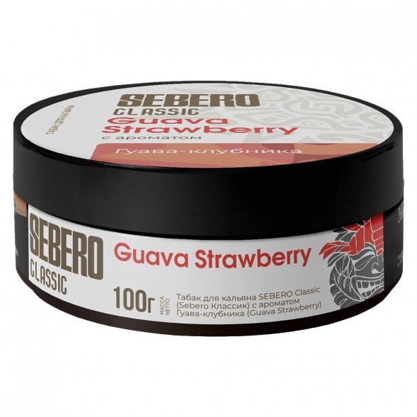 Табак Sebero - Guava Strawberry (Гуава и Клубника, 100 грамм) купить в Тюмени