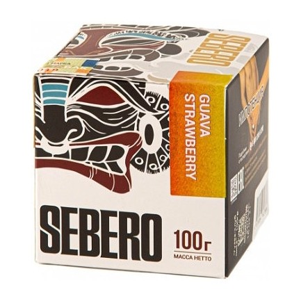 Табак Sebero - Guava Strawberry (Гуава и Клубника, 100 грамм) купить в Тюмени