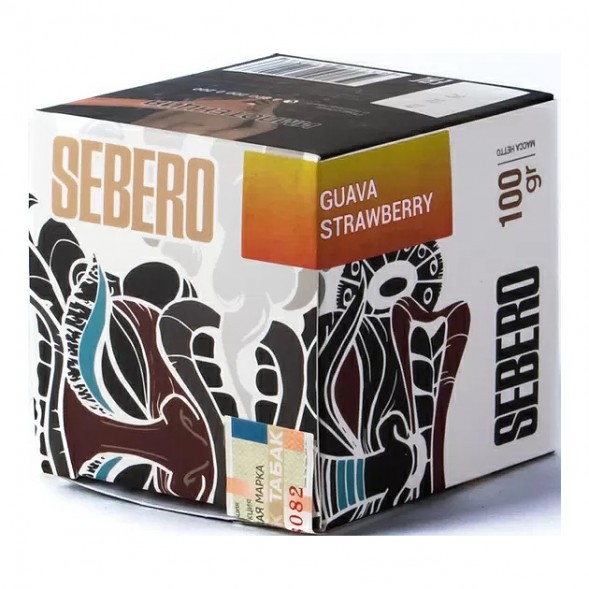 Табак Sebero - Guava Strawberry (Гуава и Клубника, 100 грамм) купить в Тюмени