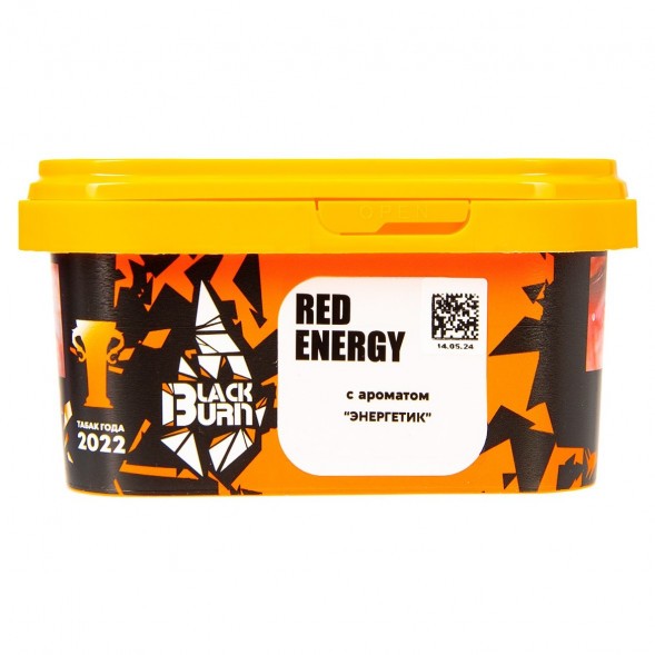 Табак BlackBurn - Red Energy (Энергетик, 200 грамм) купить в Тюмени