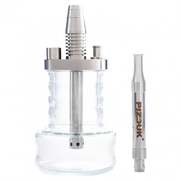 Кальян Pizduk Hookah - Grey-Bag (Прозрачная Колба) купить в Тюмени