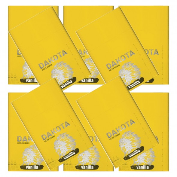Сигариллы Dakota - Vanilla (блок 10 пачек) купить в Тюмени