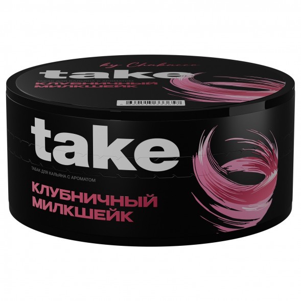 Табак Take - Strawberry Milkshake (Клубничный Милкшейк, 100 грамм) купить в Тюмени