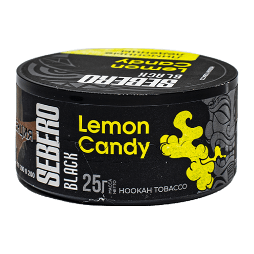 Табак Sebero Black - Lemon Candy (Лимонные Леденцы, 25 грамм) купить в Тюмени